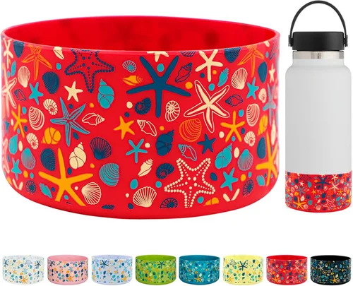 Miniatura 23 de HEYSKAY Funda protectora de silicona para botella de agua Hydro Flask y compatible con Stanley Tumbler, Yeti, Simple Modern, accesorios para Mezcla