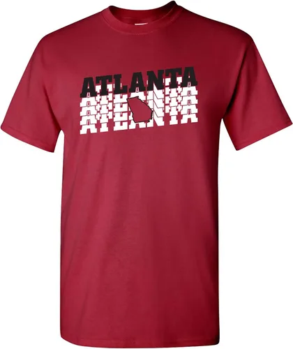 Miniatura 11 de UGP Campus Apparel Retro Repeat - Camiseta deportiva del orgullo de la ciudad Bosque Filadelfia