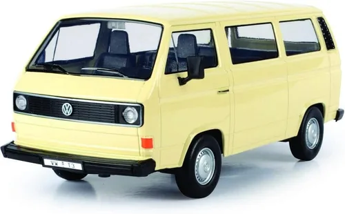 VW Tipo 2 (T3) Van Beige Timeless Legends Series 1/24 Modelo de auto fundido a presión por Motormax 79376
