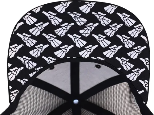 Miniatura 4 de Trendy Apparel Shop Hecho En Mexico Eagle 3D Bordado Flatbill Snapback Mesh Cap