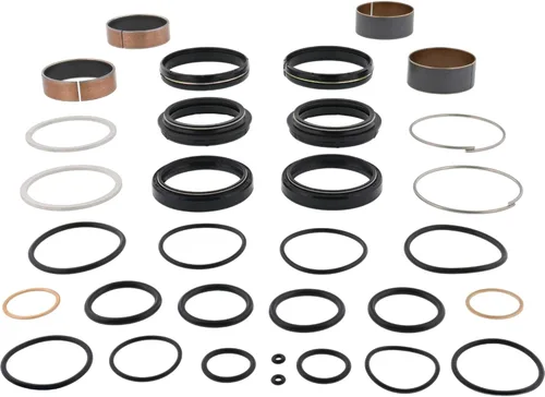 Pivot Works Kit de reconstrucción de horquilla PWFFK-H02-020 Compatible con/Reemplazo para Honda CR250R 1997-2004, negro