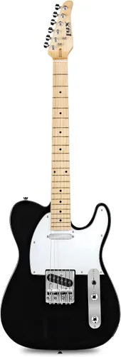 Miniatura 14 de LyxPro Guitarra eléctrica de 30 pulgadas, serie TL, cuerpo de madera de Paulownia de tamaño completo, golpeador de 3 capas, cuello en forma de C