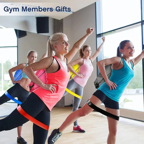 Miniatura 2 de 60 bandas de resistencia de entrenamiento a granel, juego de bandas elásticas de gimnasio para fitness, clase deportiva, estudiantes, miembros