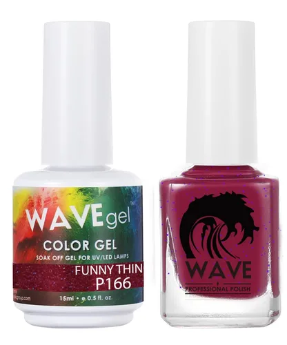 Miniatura 37 de WAVEGEL - Juego dúo de gel y esmalte de uñas a juego - Colección Simplicity - #P109 Blizzard I 0.5 onzas