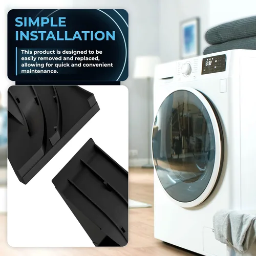 Miniatura 4 de BlueStars WD8X227 y WD8X228 - Juntas de esquina para lavavajillas (izquierda y derecha), compatible con lavavajillas GE Hotpoint, sustituye a