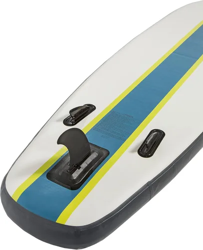 Miniatura 9 de Blue Water Toys Kit de tabla de remo inflable Crossover de pie o kayak: bomba, mochila, correa de bobina, paletas, asiento desmontable, límite