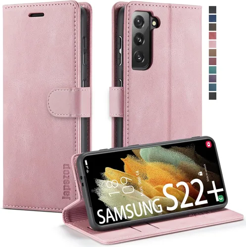Miniatura 28 de Funda tipo cartera para Samsung Galaxy S22 5G con tarjetero y función atril, bloqueo magnético RFID, funda de piel con tapa para Galaxy S22 5G