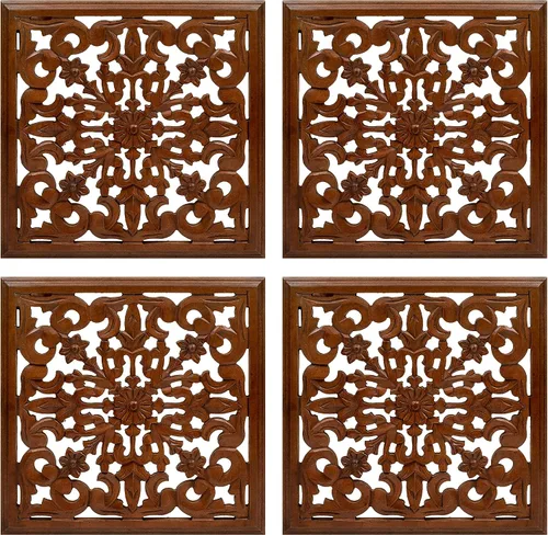 Placas decorativas de madera para colgar en la pared, estilo rústico vintage, elegante panel de decoración de pared para mejorar la decoración de tu
