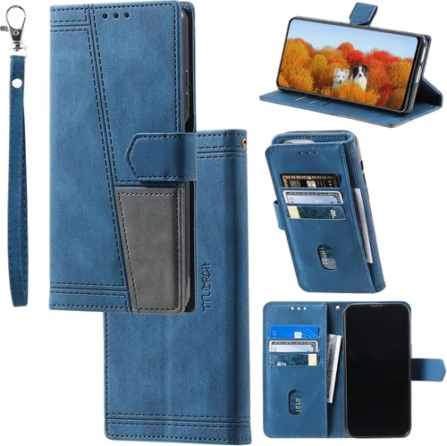 Funda compatible con Huawei Nova 10 Pro, piel sintética, con soporte de piel sintética compatible con Huawei Nova 10 Pro GLA-AL00 GLA-LX1 con cierre