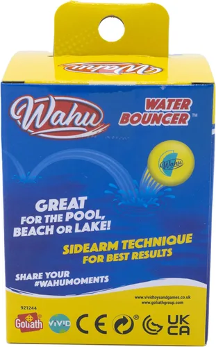 Miniatura 3 de Wahu - Pelota de agua 100% impermeable, pelota de saltar para piscina, bola de salto de 3.5 pulgadas para piscina y playa, salta más de 75 pies