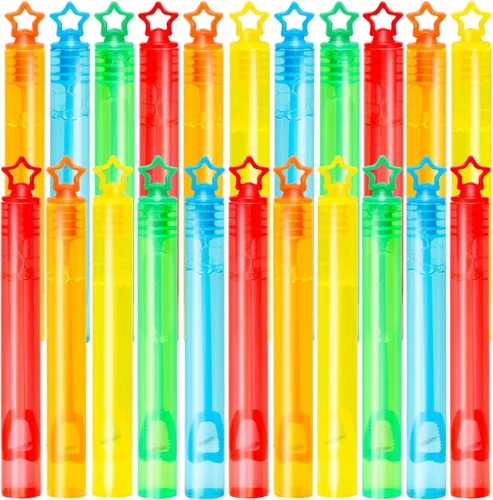 Miniatura 9 de TOY Life Burbujas para niños, varitas de burbujas, recuerdos de fiesta de mini burbujas, burbujas para niños pequeños de 1 a 3 años, Burbujas