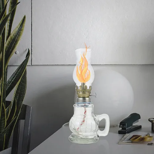 Miniatura 4 de SEWACC Pantalla de lámpara de cristal, 3 piezas, pantalla de lámpara de vela de vidrio, cubierta de lámpara de queroseno, cubierta de lámpara