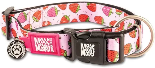 Miniatura 33 de Max & Molly Urban Pets Smart ID - Collar para perro con etiqueta de seguridad QR Gotcha! para mascotas y perfil de mascota personalizado, neopreno