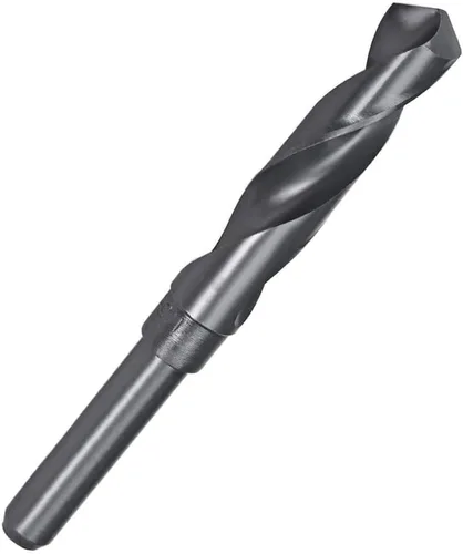 Miniatura 13 de Auniwaig Broca de vástago reducido de 0.51 "0.512 in rodante de nitruración de óxido negro de acero de alta velocidad HSS 6542 para placa