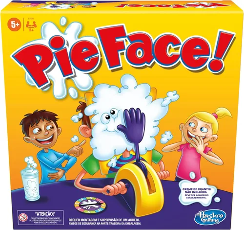 Hasbro Gaming Juego de cara de pastel | Juego de mesa familiar de crema batida para niños | A partir de 5 años | para 2 o más jugadores | Juegos