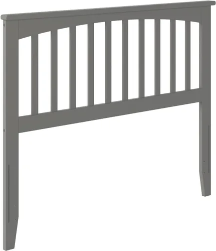 Miniatura 12 de Atlantic, muebles con cabecera tipo Mission, Madera, Blanco