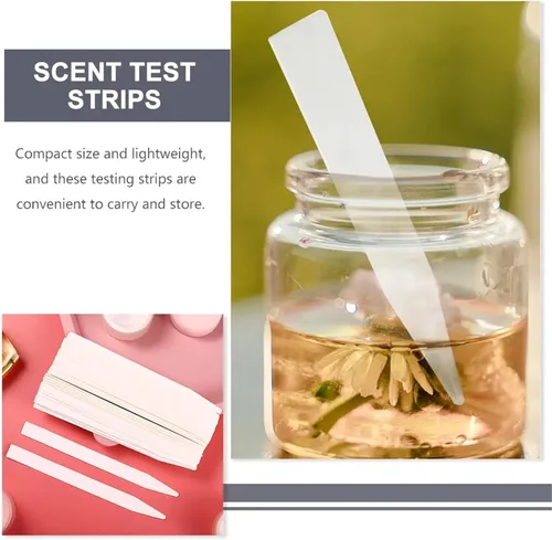 Miniatura 6 de Disposable Perfume Test Strips 1200Pcs Perfume Test Strips Disposable Blank Smelling Paper Sampling Strip Fragrance