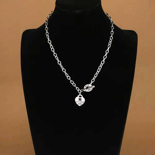 Miniatura 2 de ARETIS - Collar de regalo para niños Kpop Bangtan Be the Best J-HOPE JIMIN JIN JK RM SUGA V Collar Bangtan Boys Lover Jewelry Regalo para niños fans