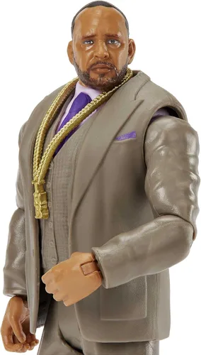 Miniatura 2 de Mattel WWE - Figura de acción básica MVP, serie 128, coleccionable de 6 pulgadas para edades de 6 años en adelante