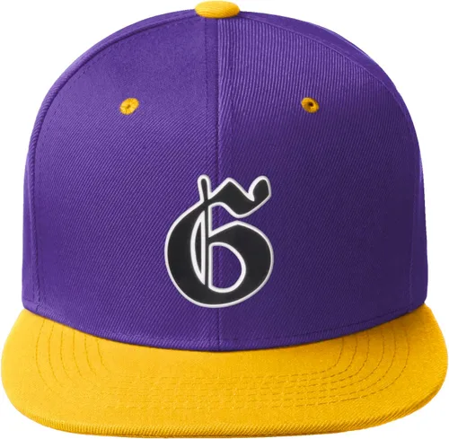 Miniatura 1353 de Daxton Gorra clásica con visera de billete plano con letras del alfabeto inglés antiguo de la A a la Z