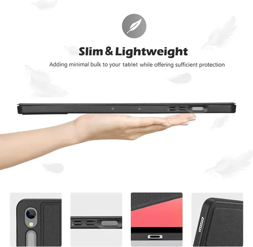 Miniatura 5 de ProCase Funda inteligente para Galaxy Tab S10 Lite/S10 FE/ S9 FE de 10.9 pulgadas con soporte para S Pen y funda rígida con soporte para S Pen