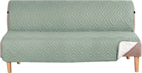 Miniatura 15 de H.VERSAILTEX Funda reversible para silla, protector de muebles antideslizante, resistente al agua, con correas elásticas de 2 pulgadas
