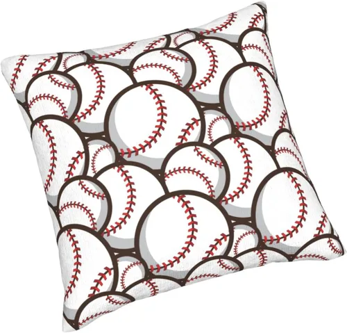 Miniatura 2 de Perinsto Juego de 2 fundas de almohada decorativas para sofá, cama, decoración del hogar, 16 x 16 pulgadas