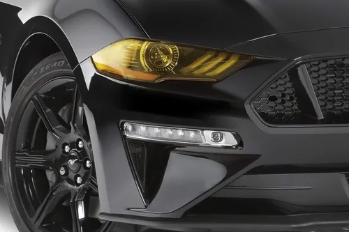 Miniatura 2 de GT Styling GT0995Y - Cubierta para faros delanteros color amarillo transparente para Ford Mustang 2018-2020