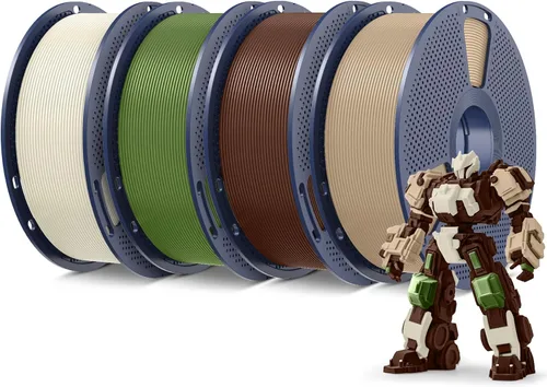 Miniatura 14 de SUNLU - Filamento PLA Plus para impresora 3D, 1.75 mm, bobina de 1 kg (2.2 lb), enrollado de forma ordenada, precisión dimensional ±0.02 mm