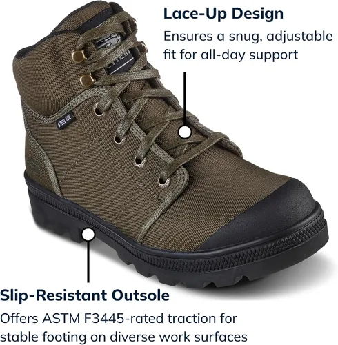 Miniatura 2 de Skechers Botas de trabajo para mujer, Rotund - Darragh ST