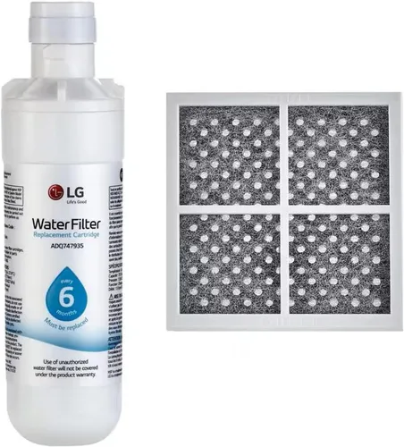 Miniatura 13 de LG LT1000P - Filtro de agua para refrigerador de repuesto de capacidad de 6 meses/200 galones (NSF42, NSF53 y NSF401) ADQ74793501, ADQ75795105
