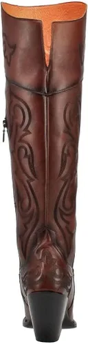 Miniatura 7 de Dan Post Seductress Botas por encima de la rodilla de cuero castaño