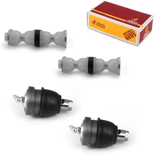 Miniatura 44 de Metrix Premium Chassis Parts - Juego de 4 piezas de articulación de rótula superior y barra estabilizadora delantera para Ford Ranger RWD 1998-2011