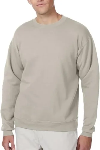 Miniatura 39 de Hanes EcoSmart - Sudadera de forro polar con cuello redondo para hombre, disponible en tallas grandes y altas, paquete de 1 o 2