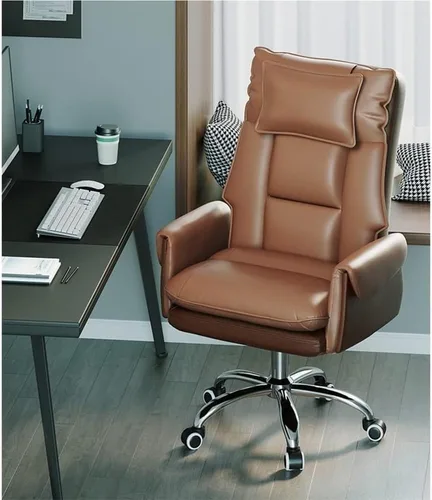Miniatura 2 de High Back Computer Gaming Chair with Footrest Lumbar Backrest Design Executive Swivel Office Desk Chairs for Conference Room Living Bedroom