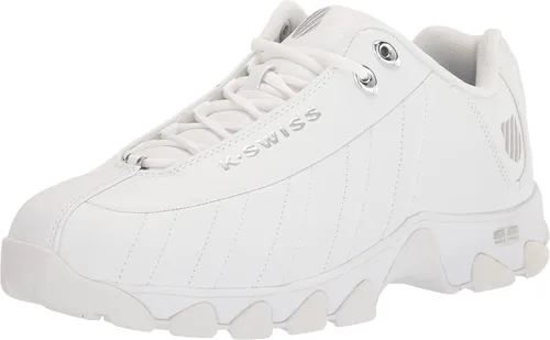 Miniatura 24 de K-Swiss - Tenis, zapatos deportivos anchos para caminar, para papá, con parte superior de cuero, ST329 CMF