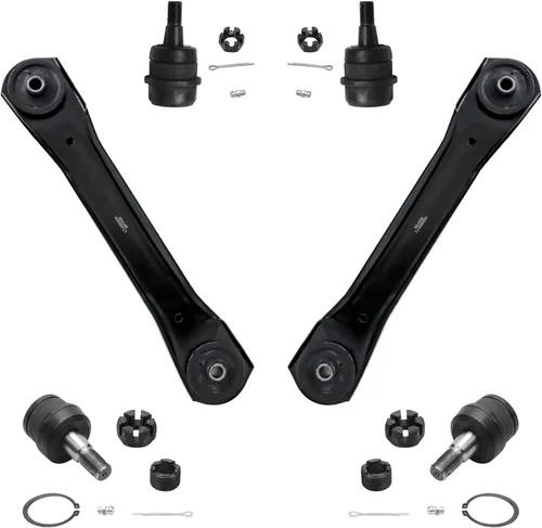 Miniatura 144 de Detroit Axle - Kit de extremo delantero para Chrysler 300 Dodge Charger Challenger 2011-2023, 2 brazos de control inferiores traseros 2 varillas