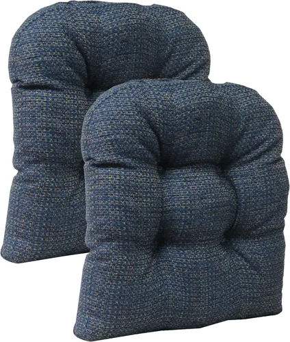 Miniatura 62 de Klear Vu Gripper Overstuffed - Cojines universales antideslizantes para silla de comedor para decoración de cocina o uso de oficina, almohadilla