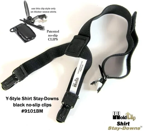 Miniatura 31 de La camisa de vestir Hold-Ups® Stay-downs se mantiene con clips antideslizantes patentados en Estados Unidos