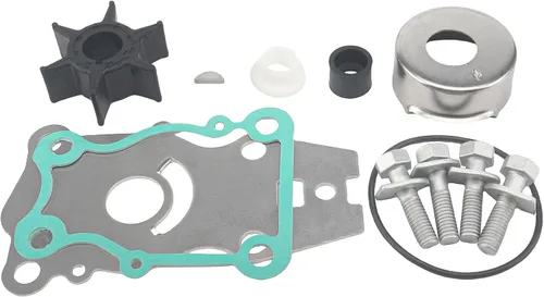 Miniatura 11 de 6N0-W0078 Kit de impulsor de bomba de agua para Yamaha fueraborda 2 tiempos de 6 8 HP 6G1-W0078-00-00 6G1-W0078-A1-00 Sierra 18-3460