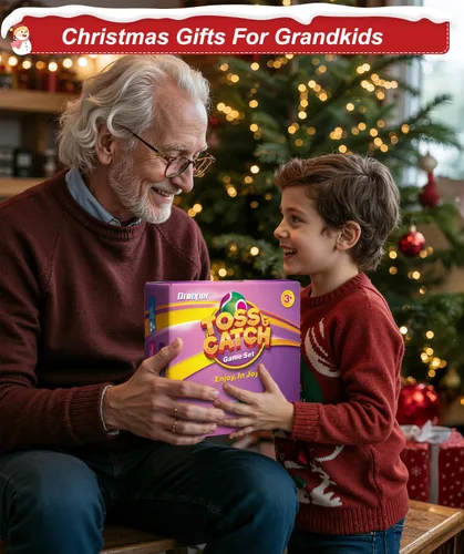 Miniatura 2 de Juego de Lanzar y Atrapar Pelota, Relleno de Media de Navidad para Niños Pequeños, Juguetes para Niños y Niñas de 3 4 5 6 7 8 Años, Regalo