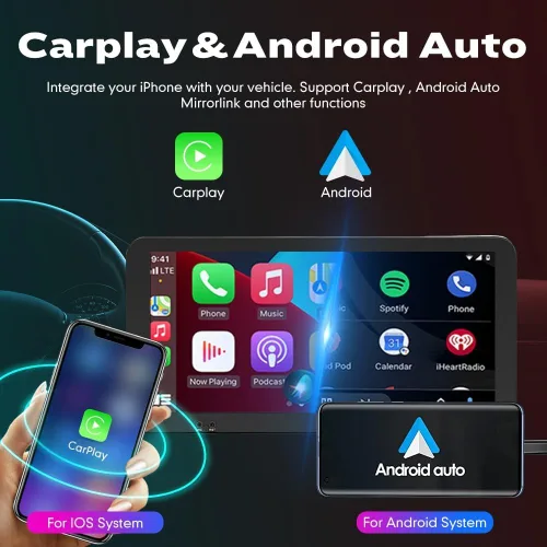 Miniatura 3 de Para Jeep Renegade 2015-2023 Car CarPlay Android Navegación Automática Estéreo GPS Radio Reverse Cámara Pantalla 10.33 "QLED Pantalla Táctil