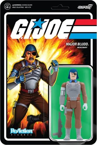 Miniatura 8 de Super7 G.I. Joe Bazooka (Arctic) - Figura de acción G.I. Joe de 3.75 pulgadas con accesorios, coleccionables clásicos de dibujos animados y juguetes