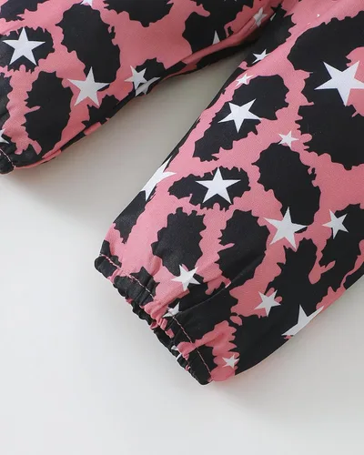 Miniatura 41 de Renotemy Conjunto de ropa para bebé recién nacida, mameluco con volantes, pantalones florales, lindo conjunto de ropa para bebé niña