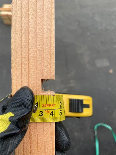 Miniatura 8 de Sandbaggy Estacas de madera de control de erosión de 24 pulgadas con muesca - 100% biodegradable - Punta de cincel, madera de abeto Douglas