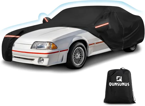 Miniatura 13 de QUNSUNUS Funda impermeable para auto para BMW M4/ Serie 4 420i 428i 430i 435i 440i/4 Coupe 2014-2024, cubierta exterior completa para todo clima
