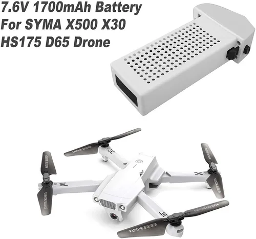Miniatura 2 de Accesorio 1PCS 7.6V 1700mAh batería de litio para SYMA X500 X30 HS175 HS175D D65 Control remoto Drone