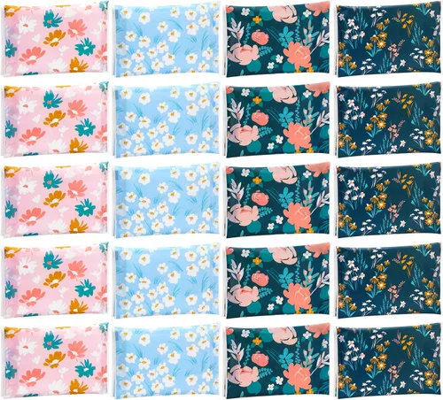 Miniatura 9 de PerKoop 100 paquetes de pañuelos de bolsillo, paquetes delgados de viaje, pañuelos faciales pequeños de tamaño billetera, papel higiénico