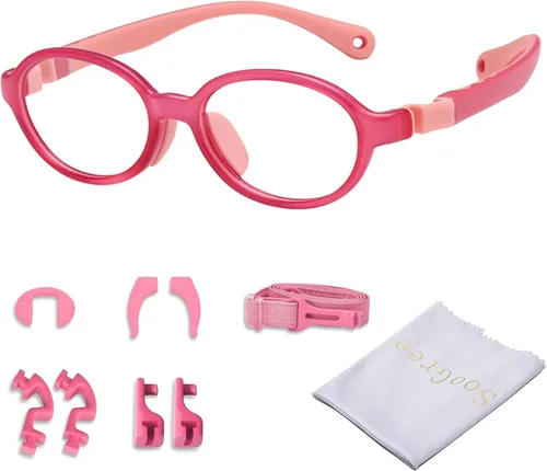 Miniatura 11 de SooGree Lentes de bloqueo de luz azul para niños y niñas, pantalla de computadora, juegos, TV, teléfono, antirreflejos y fatiga ocular 4 - 8 azul