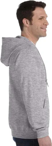 Miniatura 18 de Gildan Sudadera con capucha y cremallera completa para hombre